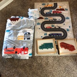 Kid Vehicle bed room set.